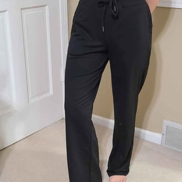 Locoowai 3 Pack Women (Large) Wide Leg Sweatpants Drawstring Waist Baggy - Picture 2 of 9